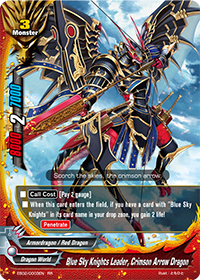Blue Sky Knights Leader, Crimson Arrow Dragon
