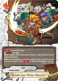 Mission Card "Defeat Monsters!"